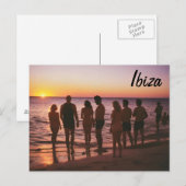 Ibiza Beach Briefkaart (Voorkant / Achterkant)