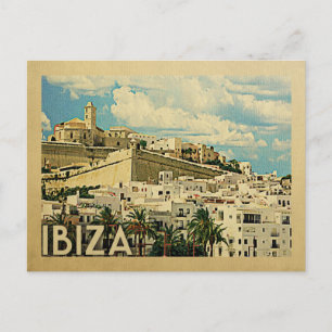 Ibiza Briefkaart Spain Vintage Travel