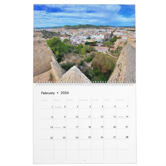 ibiza Calendar Kalender (Feb 2026)