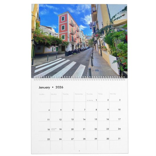 ibiza Calendar Kalender (Jan 2026)