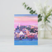 Ibiza Eivissa Old Town and Harbour Pearl Briefkaart (Staand voorkant)