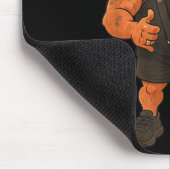 Ibiza Final Boss Meme Grappige Vakantie Kapsel Gra Muismat (Hoek)