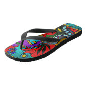 Ibiza Happy-Art  Teenslippers (Schuin)