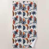 Ibiza Iconische Europese bestemmingen Strandlaken (Voorkant)