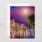 Ibiza is een klein eiland gelegen in de Middelland Briefkaart (Voorkant / Achterkant)