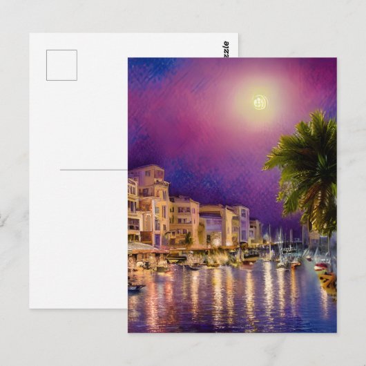 Ibiza is een klein eiland gelegen in de Middelland Briefkaart (Voorkant / Achterkant)