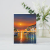 Ibiza is een klein eilandje in het Mediterrane Zee Briefkaart (Staand voorkant)