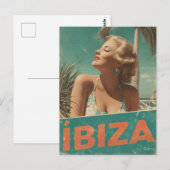Ibiza jaren 50 vintage briefkaart (Voorkant / Achterkant)
