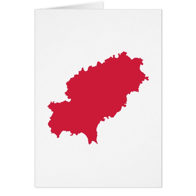 Ibiza-kaart (Voorkant)