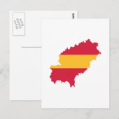 Ibiza kaart vlag Spanje (Voorkant / Achterkant)