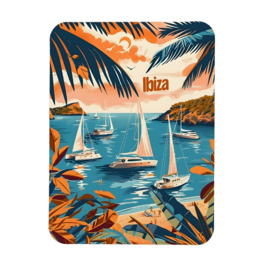 Ibiza kust magneet (Verticaal)