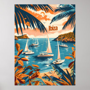 Ibiza kust poster