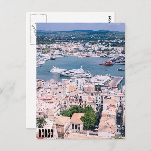 Ibiza Marina Briefkaart (Voorkant / Achterkant)