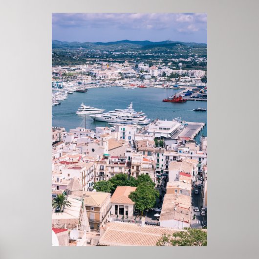 Ibiza Marina Poster (Voorkant)