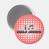Ibiza Music fan Magneet (Voorkant / Achterkant)