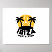 Ibiza Party Crew Poster (Voorkant)