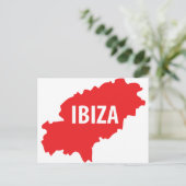 Ibiza-pictogram Briefkaart (Staand voorkant)