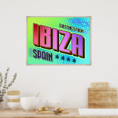 IBIZA-poster Poster (Keuken)