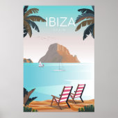 Ibiza reisposter poster (Voorkant)