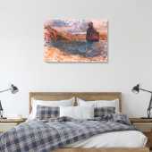Ibiza: Sa Polleta des Punset & Benirras Sunset Art Canvas Afdruk (Insitu (Slaapkamer))