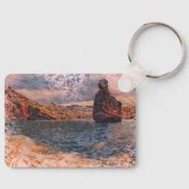 Ibiza: Sa Polleta des Punset & Benirras Sunset Art Sleutelhanger