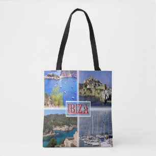 Ibiza ^ San Miquel - Old Town - Santa Eularia - Tote Bag