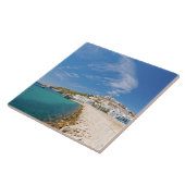 Ibiza schilderachtig uitzicht, Spanje, Tegeltje (Zijkant)