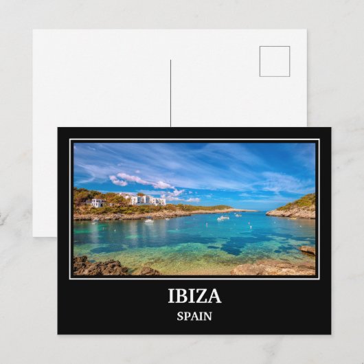 Ibiza Spain Briefkaart (Voorkant / Achterkant)