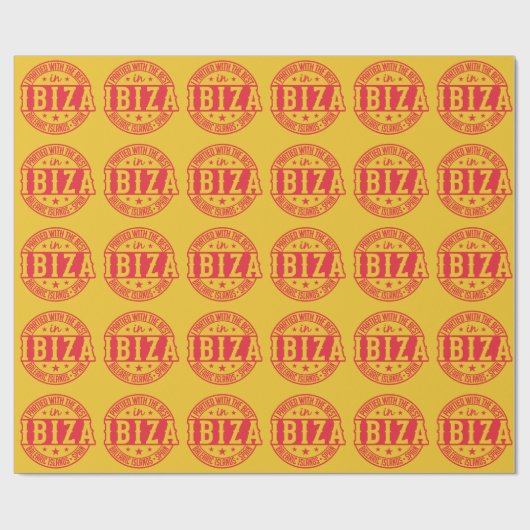 IBIZA Spain gift Cadeaupapier (Vlak)