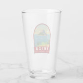 Ibiza Spain Travel  Art Glas (Achterkant)