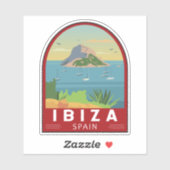 Ibiza Spain Travel  Art Sticker (Vel)