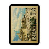 Ibiza Spain Vintage Travel Magneet (Verticaal)