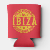 IBIZA Spanje aangepaste drink koeler (Achterkant)