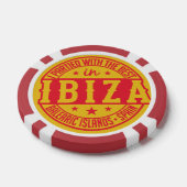 IBIZA Spanje aangepaste poker chips (Enkel)