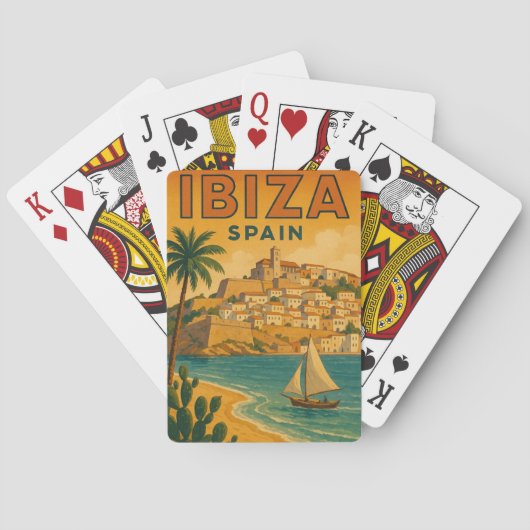 Ibiza Spanje Balearen Pokerkaarten (Achterkant)