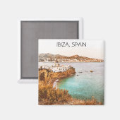 Ibiza Spanje Baleares Island landschappen Magneet (Voorkant / Achterkant)