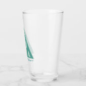 Ibiza Spanje logo moderne strandbar Glas (Links)