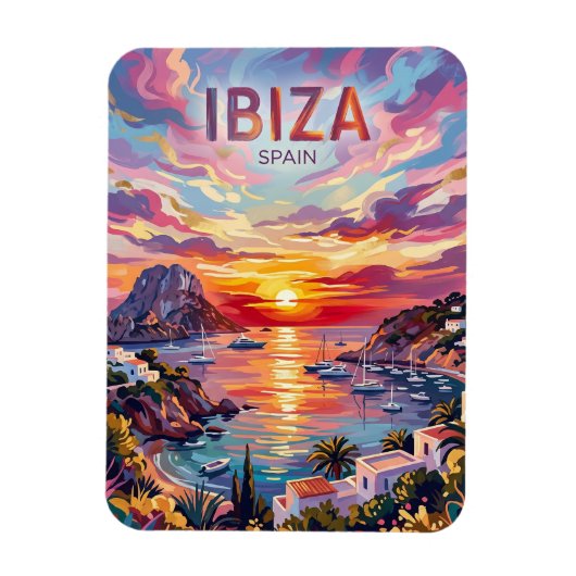 Ibiza Spanje Magneet (Verticaal)