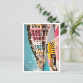 Ibiza Spanje Pop Kunst Reizen Illustratie Briefkaart (Staand voorkant)