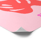 Ibiza, Spanje, Preppy, Preppy kamer, Roze Poster (Hoek)