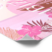 Ibiza, Spanje, Reiskunst, Preppy Art, Pastel Poster (Hoek)