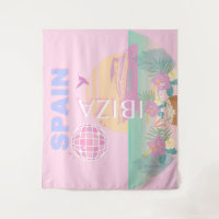 Ibiza, Spanje, Reiskunst, Preppy Art, Roze