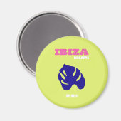 Ibiza, Spanje, Reiskunst, Preppy, Groen Magneet (Voorkant / Achterkant)