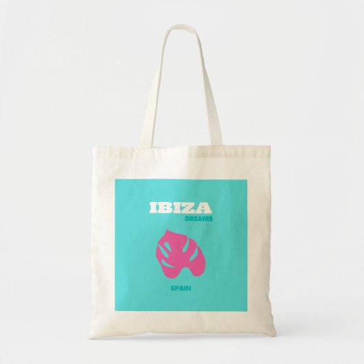Ibiza, Spanje, Reiskunst, Preppy Kamer Tote Bag (Voorkant)