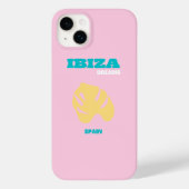 Ibiza, Spanje Reiskunst, Preppy, Roze Case-Mate iPhone Case (Achterkant)