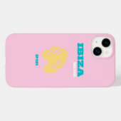 Ibiza, Spanje Reiskunst, Preppy, Roze Case-Mate iPhone Case (Achterkant (horizontaal))