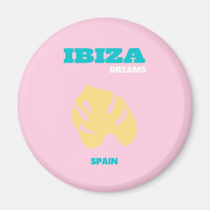 Ibiza, Spanje Reiskunst, Preppy, Roze Magneet