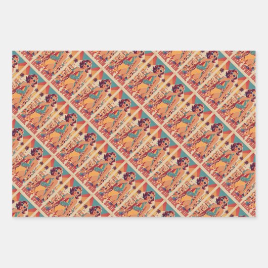 Ibiza, Spanje Reisposter Inpakpapier Vel (Voorkant 2)