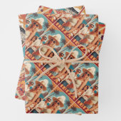 Ibiza, Spanje Reisposter Inpakpapier Vel (In situ)