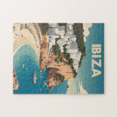 Ibiza, Spanje Reisposter Legpuzzel (Horizontaal)